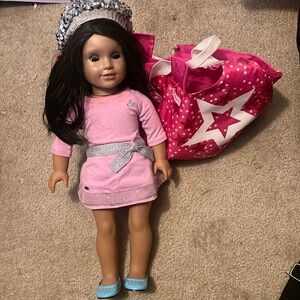 American Girl Truly Me Doll - comes with pink bag